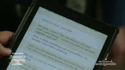 Look here, she's accusing Jack - Aurora Teagarden Mysteries: Reunited and It Feels So Deadly
