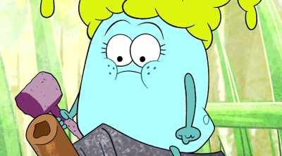 Look how much dirt's
getting blown into my eyes. - The Mighty Ones