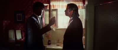Look... I ain't threatening you with nothing, all right? - Pulp Fiction