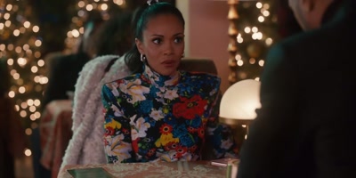 - Look, I am, I'm
really sorry, Mona. - Christmas with a Kiss