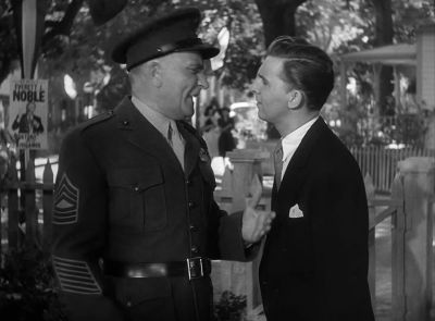 Look I didn't get you into this Oh yes you did - Hail the Conquering Hero