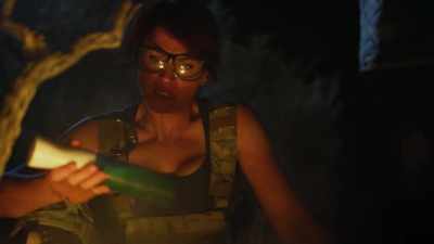 Look, I don't wanna
die here either, - Jurassic Hunt