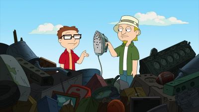 - Look, I found another one!
- Wow. - American Dad!