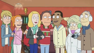 Look I guess we really learned something this Christmas Jacob - Rick and Morty