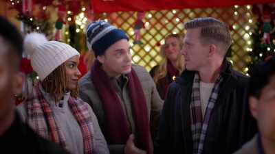 Look, I hereby release you
from being my plus-one - Meet Me Under the Mistletoe