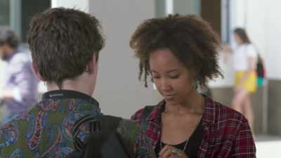 -Look, I just wanna say.
-Wait, wait. - Living the Dream