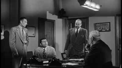 Look, I know my rights. You can't
go picking up a guy for no reason. - Down Three Dark Streets