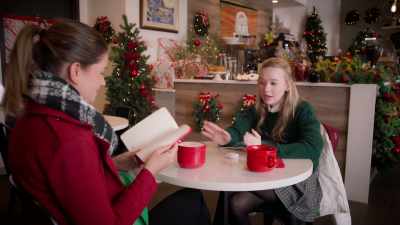 Look, I know that you said that
you were taking a break - Meet Me Under the Mistletoe