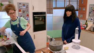 Look, I like this already.
What are you making? - Britain's Best Home Cook