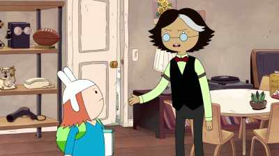 Look,
I told you yesterday - Adventure Time: Fionna & Cake