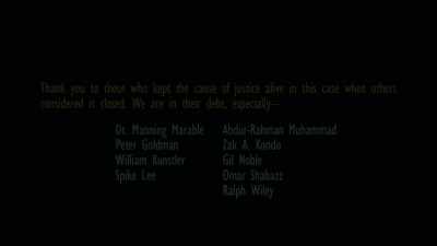 Look, I understand your drive
and all that, - Who Killed Malcolm X?