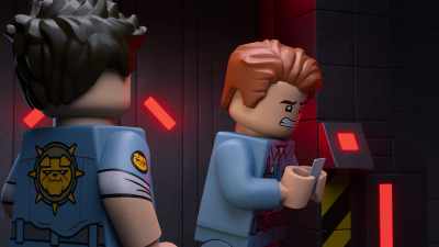 Look, I'd do this myself,
but I don't have a Damage Control badge. - LEGO Marvel Avengers: Mission Demolition