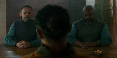 Look, if this is about
the encrypted call to Earth, - Moonhaven