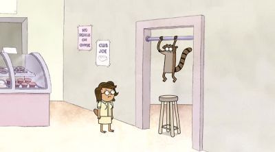 Look! I'm almost... - Regular Show