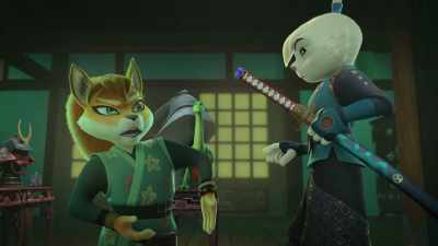 Look, I'm hungry, - Samurai Rabbit: The Usagi Chronicles