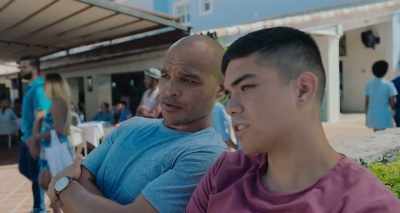 - Look, I'm just chilling, all right?
- No. Her. - Blue Miracle
