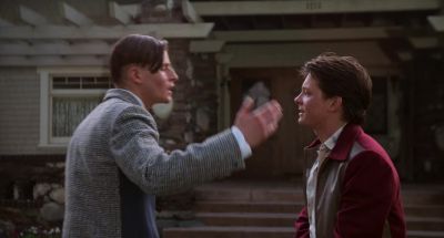 Look I'm just not ready to ask Lorraine out to the dance - Back to the Future