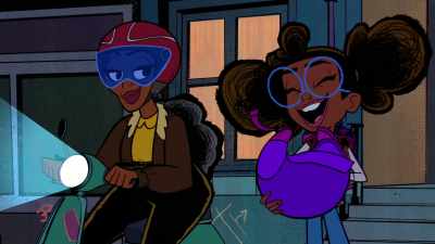 Look I'm really sorry
about your city, - Marvel's Moon Girl and Devil Dinosaur