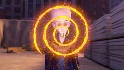 Look into my eyes and fall
under my power, - Megamind vs. the Doom Syndicate