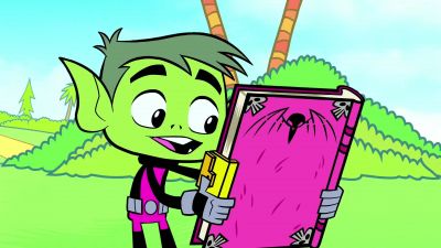 Look, it's got a face! - Teen Titans Go!