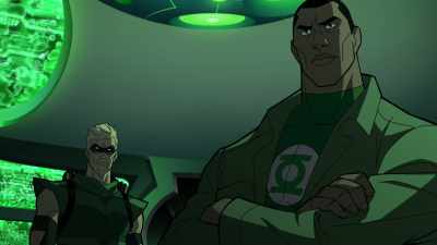 Look, John and I don't
see eye to eye on a lot, - Green Lantern: Beware My Power