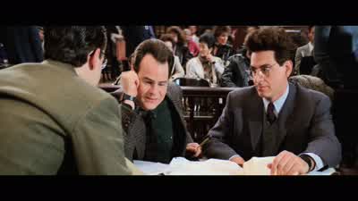 Look just put these guys away fastAnd make sure they go away for a long long time okayI don't think it'll be hard with this list of chargesGood Very goodHeh Violating a judicial restraining orderWillful destruction of public property fraud malicious - Ghostbusters II
