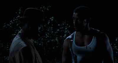 Look you just said don't shoot him right - Devil in a Blue Dress