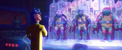 Look, lady, I don't know
what you want from us - Teenage Mutant Ninja Turtles: Mutant Mayhem