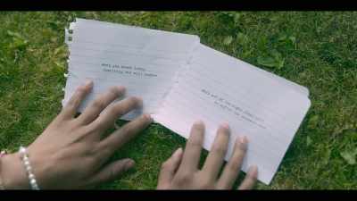 Look, Leila and Evan's notes
are both typed on a typewriter. - Rebel Cheer Squad: A Get Even Series