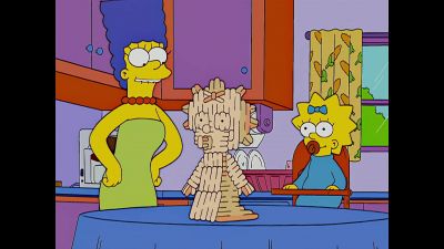 Look, Maggie,
I made another you. - The Simpsons