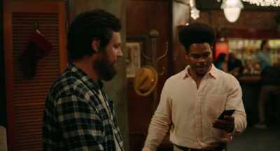 -Look, man, I just got an email
from Uniformity. - Bar Fight