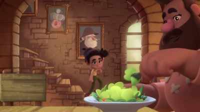 Look Nana, I lost
my tooth again. - Valley of the Lanterns