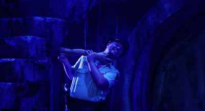 Look, oh god he's got me, oh god (groans)! - The Toxic Avenger: The Musical