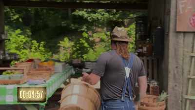 Look, onions, cabbage,
and blackberries all together, - Moonshiners: Master Distiller