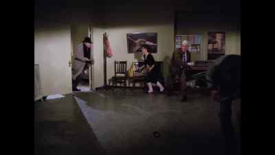 Look out!
He's got a knife! - Police Squad!