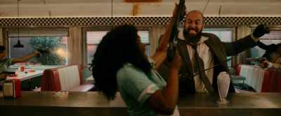 ♪ Look out
The saints are coming through ♪ - Gunpowder Milkshake
