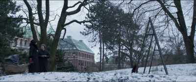 Look over there, Lasse! Swings! - Becoming Astrid