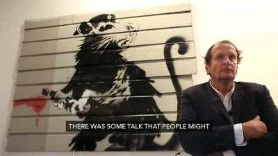 Look, really, I don't even, like, - Saving Banksy
