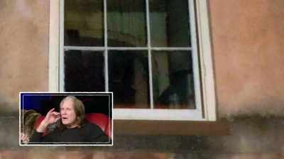 Look, right here
is the ghost of a child. - The Osbournes Want to Believe