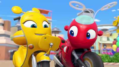 - Look, - Ricky Zoom