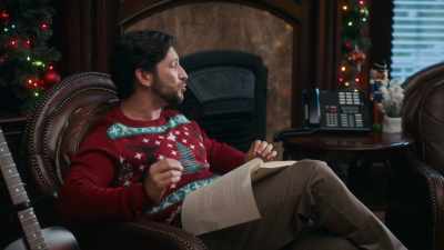 Look, Sam, I don't know
what has gotten into you, - Home Sweet Christmas