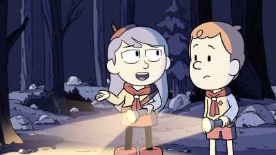Look, that's Tontu's fire! Obviously. - Hilda
