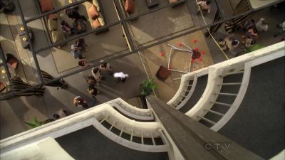 Look where the body landed. - CSI: Crime Scene Investigation