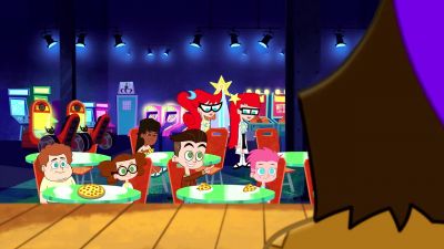 Look! The gorilla's not scary anymore! - Johnny Test