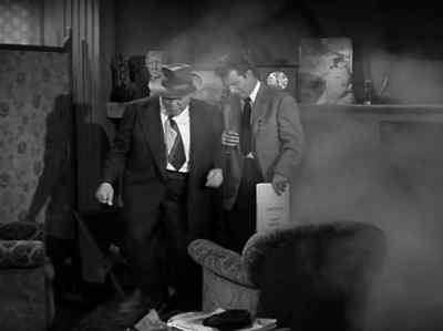 Look, the place is on fire. - Bride of the Monster