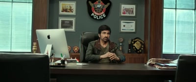 Look, there lies Ashoka Chakra.
Here is ACP Vikram. - Waltair Veerayya