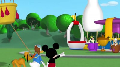 LOOK! THERE'S
THE BIG BALLOON RACE. - Mickey Mouse Clubhouse
