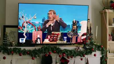 Look, they're copying my idea - Snowy with a Chance of Christmas