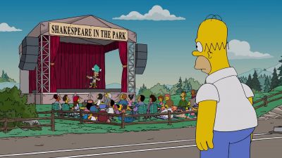 Look thou be true. - The Simpsons