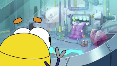 Look through the eyes.
Does it seem like we're moving? - StoryBots: Answer Time